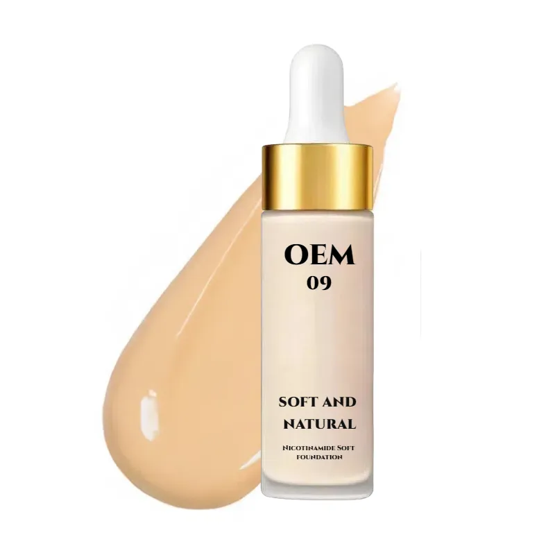 Formularea personalizată de fundație lichidă de lungă durată